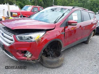 2019 Ford Escape Titanium with VIN 1FMCU9J97KUC08287, listed as a IAAI auction lot 42702548 with 45,207 mi miles and . Bid and sale history available at DreamBid. Image 17.