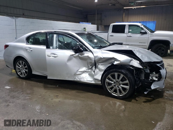 2014 Lexus GS 350 with VIN JTHCE1BL2E5026183, listed as a Copart auction lot 61545564 with 90,519 mi miles and Salvage Title. Bid and sale history available at carsss.com. Image 4.
