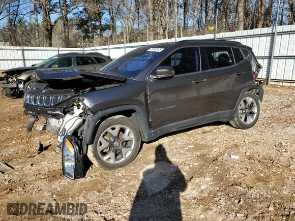 2021 Jeep Compass Limited with VIN 3C4NJCCB1MT564279, listed as a Copart auction lot 87548415 with Not Provided miles and Salvage Title. Bid and sale history available at carsss.com. Image 1.