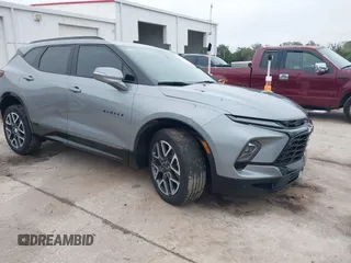 2023 Chevrolet Blazer RS with VIN 3GNKBERS4PS118163, listed as a IAAI auction lot 41394827 with 20,284 mi miles. Bid and sale history available at carsss.com. Image 1.