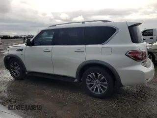 2018 Nissan Armada SL z VIN JN8AY2ND8JX000829, wystawiony jako Copart lot #50825135 z przebiegiem 112 899 mil mil oraz Szkoda całkowita • Salvage title. Historia ofert i sprzedaży dostępna na DreamBid. Obrazek 2.