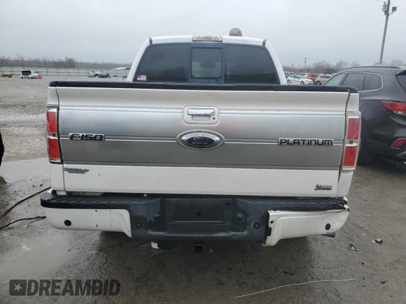 2010 Ford F-150 XL with VIN 1FTFW1CV4AFB08187, listed as a Copart auction lot 44710245 with 179,180 mi miles and Salvage Title. Bid and sale history available at DreamBid. Image 6.