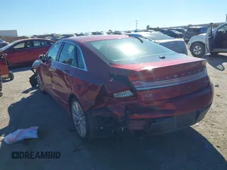 2015 Lincoln MKZ with VIN 3LN6L2G92FR619379, listed as a IAAI auction lot 41637555 with 147,343 mi miles. Bid and sale history available at carsss.com. Image 3.
