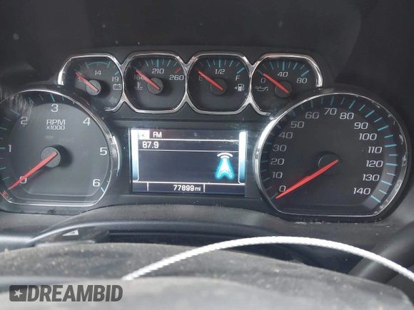 2015 Chevrolet Silverado 1500 LT with VIN 1GCVKREC3FZ318691, listed as a IAAI auction lot 42152259 with 77,897 mi miles. Bid and sale history available at carsss.com. Image 7.