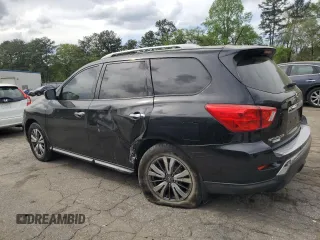 2018 Nissan Pathfinder S with VIN 5N1DR2MN2JC650968, listed as a Copart auction lot 51741025 with 120,319 mi miles and Salvage title. Bid and sale history available at DreamBid. Image 2.