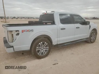2022 Ford F-150 XL with VIN 1FTFW1E5XNKD50394, listed as a Copart auction lot 51758295 with Not provided miles and Salvage title. Bid and sale history available at DreamBid. Image 3.