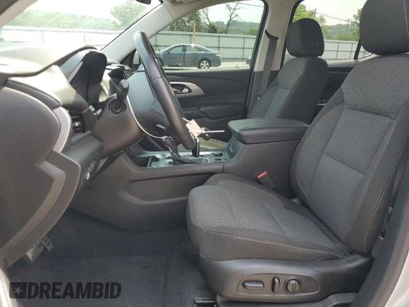 2018 Chevrolet Traverse LT Cloth z VIN 1GNERGKW8JJ113526, wystawiony jako Copart lot #59633295 z przebiegiem 111 066 mil mil oraz Szkoda całkowita • Salvage title. Historia ofert i sprzedaży dostępna na DreamBid. Obrazek 7.