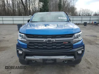 2022 Chevrolet Colorado 4WD Z71 with VIN 1GCGTDEN1N1295581, listed as a Copart auction lot 50105575 with 23,301 mi miles and Salvage Title. Bid and sale history available at carsss.com. Image 5.