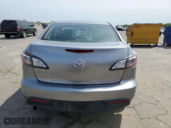 2011 Mazda Mazda3 i Touring with VIN JM1BL1VG7B1396999, listed as a Copart auction lot 54346755 with 45,961 mi miles and Salvage Title. Bid and sale history available at carsss.com. Image 6.