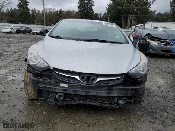 2012 Hyundai Elantra Limited with VIN 5NPDH4AE6CH141027, listed as a Copart auction lot 50680595 with 0 mi miles and Salvage Title. Bid and sale history available at carsss.com. Image 5.
