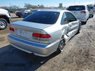 2000 Honda Civic HX with VIN 1HGEJ7127YL093526, listed as a IAAI auction lot 41429908 with 125,848 mi miles. Bid and sale history available at carsss.com. Image 4.