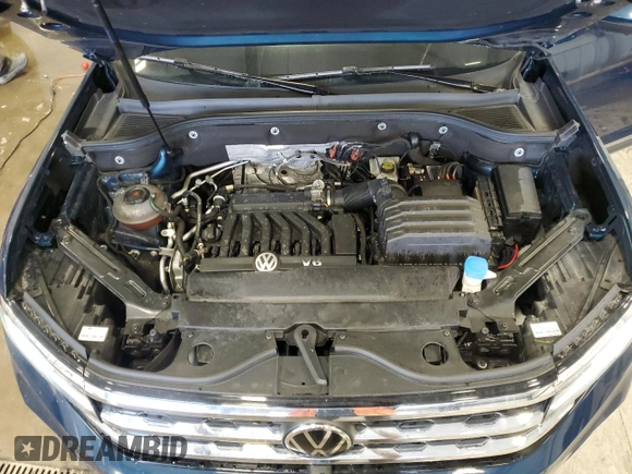 2021 Volkswagen Atlas SEL Premium with VIN 1V2TR2CA3MC509859, listed as a Copart auction lot 55265945 with 69,841 mi miles and Non repairable. Bid and sale history available at DreamBid. Image 12.