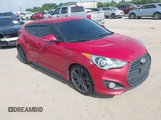 2016 Hyundai Veloster Turbo with VIN KMHTC6AE2GU284229, listed as a IAAI auction lot 42770574 with 103,784 mi miles and . Bid and sale history available at DreamBid. Image 1.