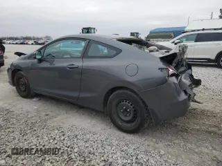 2013 Honda Civic Cpe LX with VIN 2HGFG3B51DH521795, listed as a Copart auction lot 43772055 with 83,740 mi miles and Salvage Title. Bid and sale history available at carsss.com. Image 2.