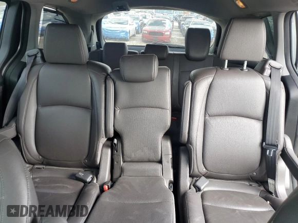 2018 Honda Odyssey Elite с VIN 5FNRL6H98JB036459, выставлен на аукционе Copart как лот 54231155 с пробегом 54 818 миль миль и Списание • Salvage title. История ставок и продаж доступна на DreamBid. Изображение 10.