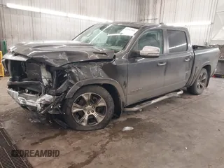 2022 Ram 1500 Laramie with VIN 1C6SRFJT9NN225321, listed as a IAAI auction lot 41547526 with 44,392 mi miles and . Bid and sale history available at DreamBid. Image 18.
