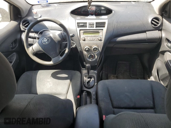 2012 Toyota Yaris with VIN JTDBT4K34C1414203, listed as a Copart auction lot 49721315 with 231,469 mi miles and Salvage Title. Bid and sale history available at carsss.com. Image 8.