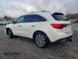 2014 Acura MDX Technology with VIN 5FRYD4H40EB022755, listed as a Copart auction lot 83088704 with 196,344 mi miles and Salvage title. Bid and sale history available at DreamBid. Image 2.
