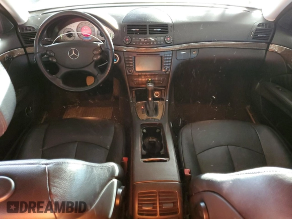 2007 Mercedes-Benz E-Class Sport 5.5L with VIN WDBUF72X47A985571, listed as a Copart auction lot 43975715 with 159,311 mi miles and Salvage Title. Bid and sale history available at carsss.com. Image 8.