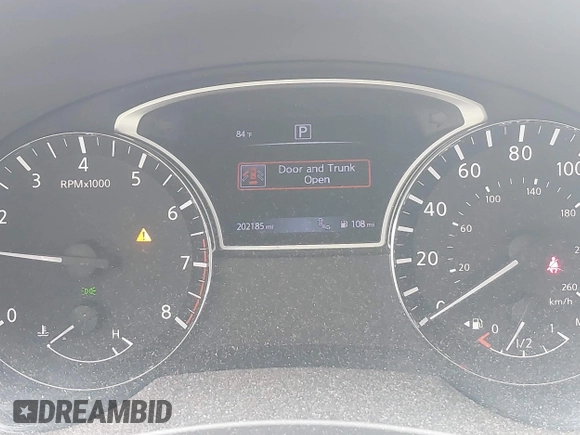 2017 Nissan Altima SV with VIN 1N4AL3APXHC165109, listed as a IAAI auction lot 42447225 with 202,185 mi miles and . Bid and sale history available at DreamBid. Image 7.