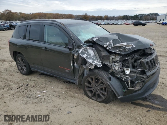 2017 Jeep Compass Sport with VIN 1C4NJCBB2HD132541, listed as a Copart auction lot 84755214 with 137,603 mi miles and Salvage Title. Bid and sale history available at carsss.com. Image 4.