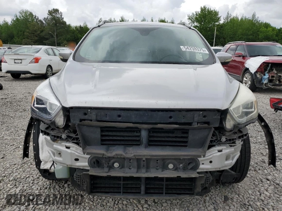 2017 Ford Escape Titanium with VIN 1FMCU0J96HUC12822, listed as a Copart auction lot 54259375 with 127,114 mi miles and Salvage Title. Bid and sale history available at DreamBid. Image 5.