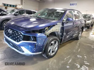 2022 Hyundai Santa Fe SE with VIN 5NMS1DAJ4NH383789, listed as a Copart auction lot 79703944 with 30,717 mi miles and Salvage Title. Bid and sale history available at DreamBid. Image 1.