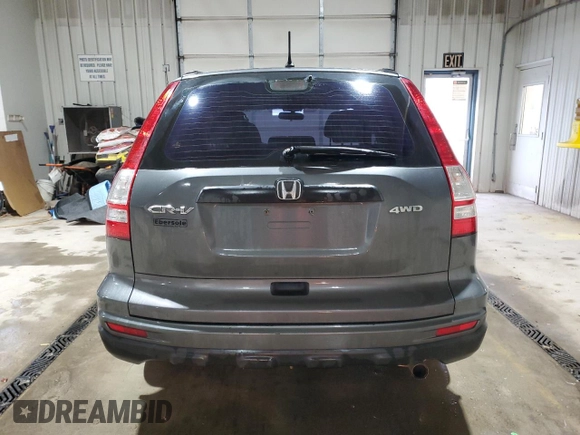 2011 Honda CR-V LX with VIN 5J6RE4H31BL040758, listed as a Copart auction lot 52096425 with 176,460 mi miles and Salvage Title. Bid and sale history available at DreamBid. Image 6.