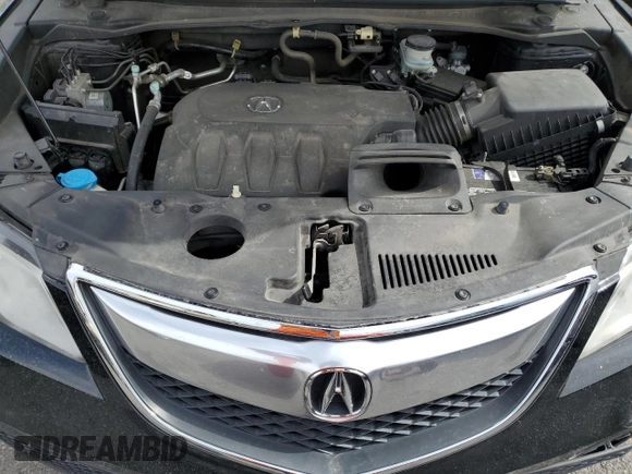 2014 Acura RDX Tech Pkg with VIN 5J8TB3H53EL001384, listed as a Copart auction lot 53322795 with 86,360 mi miles and Salvage Title. Bid and sale history available at carsss.com. Image 12.