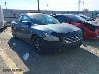 2010 Nissan Maxima 3.5 SV w/Premium Pkg with VIN 1N4AA5APXAC860116, listed as a IAAI auction lot 39738771 with 175,197 mi miles. Bid and sale history available at carsss.com. Image 1.
