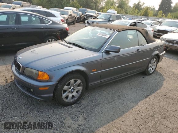 2003 BMW 3 Series 325Ci with VIN WBABS33413PG92865, listed as a Copart auction lot 70243054 with 191,297 mi miles and Salvage Title. Bid and sale history available at carsss.com. Image 1.
