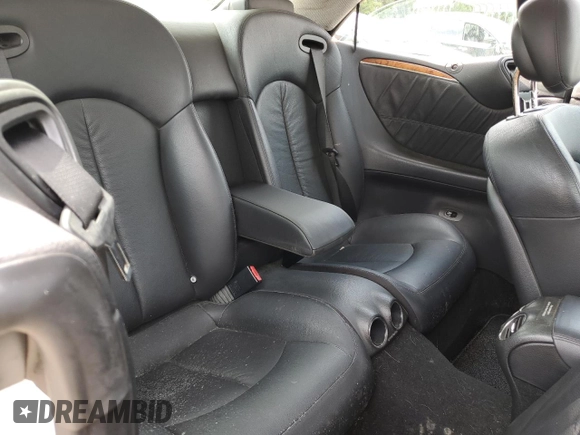 2006 Mercedes-Benz CLK-Class 3.5L with VIN WDBTK56H56F178542, listed as a Copart auction lot 67476684 with 126,404 mi miles and Salvage Title. Bid and sale history available at carsss.com. Image 11.