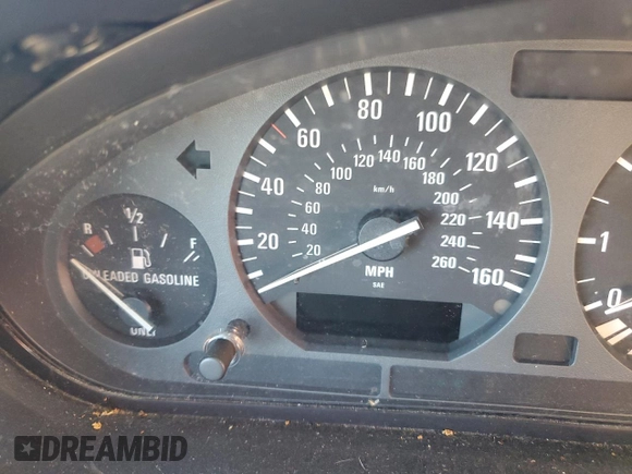 1995 BMW 3 Series 325i with VIN WBACB3320SFE20623, listed as a Copart auction lot 46693585 with 0 mi miles and Salvage Title. Bid and sale history available at carsss.com. Image 9.