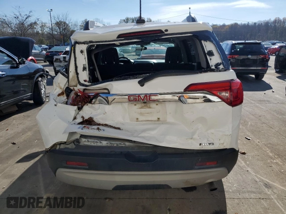 2019 GMC Acadia SLE with VIN 1GKKNSLA9KZ247191, listed as a Copart auction lot 79934844 with 108,341 mi miles and Salvage Title. Bid and sale history available at DreamBid. Image 6.