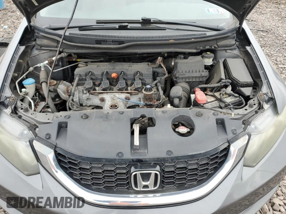 2013 Honda Civic EX with VIN 19XFB2F82DE269658, listed as a Copart auction lot 53803815 with 118,140 mi miles and Salvage Title. Bid and sale history available at DreamBid. Image 11.