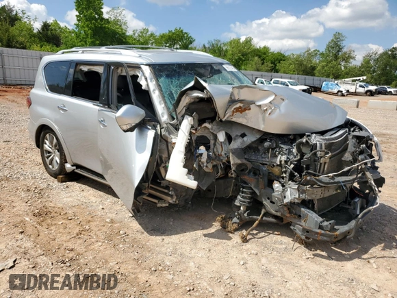2016 Infiniti QX80 with VIN JN8AZ2ND0G9800714, listed as a Copart auction lot 56522445 with Not provided miles and Clean title. Bid and sale history available at DreamBid. Image 4.