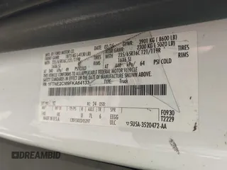 2015 Ford Transit Cargo with VIN 1FTNE2CM9FKA64133, listed as a IAAI auction lot 41312926 with 117,176 mi miles and . Bid and sale history available at carsss.com. Image 9.