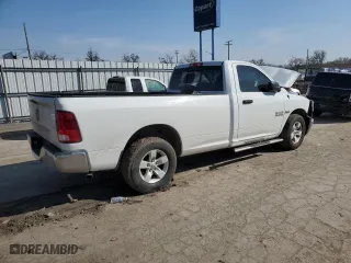 2017 Ram 1500 Tradesman with VIN 3C6JR6DT1HG654506, listed as a Copart auction lot 48791325 with 90,191 mi miles and Salvage Title. Bid and sale history available at carsss.com. Image 3.