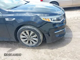 2018 Kia Optima LX with VIN 5XXGT4L36JG257392, listed as a IAAI auction lot 42552144 with 79,795 mi miles and . Bid and sale history available at DreamBid. Image 6.