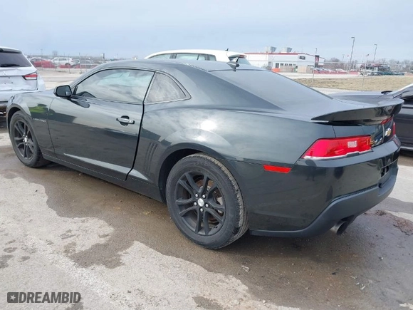 2015 Chevrolet Camaro LS with VIN 2G1FA1E34F9125476, listed as a IAAI auction lot 41539066 with 82,874 mi miles. Bid and sale history available at carsss.com. Image 3.