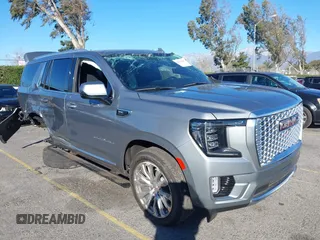 2024 GMC Yukon Denali with VIN 1GKS2DKL1RR218804, listed as a IAAI auction lot 41311247 with 13,628 mi miles. Bid and sale history available at carsss.com. Image 1.