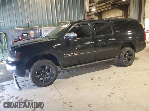 2008 Chevrolet Suburban LTZ with VIN 3GNFK16378G208290, listed as a Copart auction lot 60696725 with 203,426 mi miles and Salvage title. Bid and sale history available at DreamBid. Image 1.