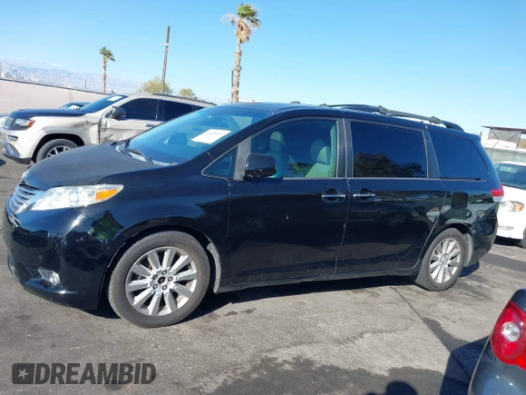 2012 Toyota Sienna XLE AAS with VIN 5TDYK3DC5CS268322, listed as a IAAI auction lot 41515422 with 218,201 mi miles and . Bid and sale history available at DreamBid. Image 14.