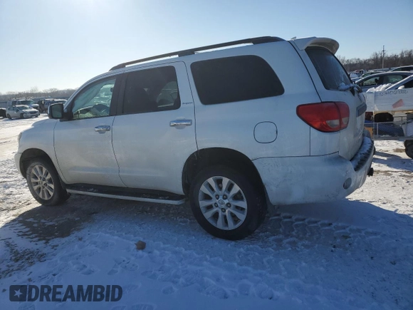 2016 Toyota Sequoia Platinum with VIN 5TDDW5G17GS147483, listed as a Copart auction lot 46174615 with 201,284 mi miles and Salvage Title. Bid and sale history available at carsss.com. Image 2.