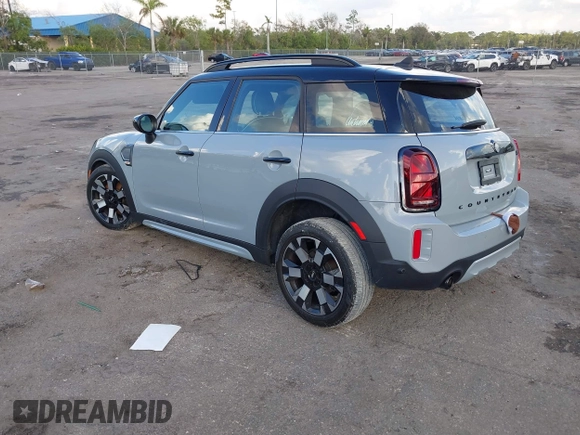 2024 MINI Countryman Cooper S with VIN WMZ53BR01R3R51959, listed as a IAAI auction lot 41187692 with 7,177 mi miles and . Bid and sale history available at DreamBid. Image 3.