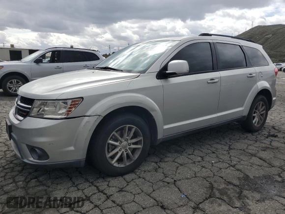 2014 Dodge Journey SXT z VIN 3C4PDCBB9ET161301, wystawiony jako Copart lot #46789575 z przebiegiem 112 662 mil mil oraz Szkoda całkowita • Salvage title. Historia ofert i sprzedaży dostępna na DreamBid. Obrazek 1.