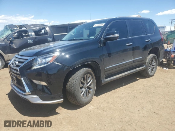 2018 Lexus GX 460 with VIN JTJBM7FX6J5186574, listed as a Copart auction lot 57729955 with 102,717 mi miles and Salvage title. Bid and sale history available at DreamBid. Image 1.