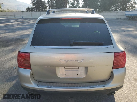 2004 Porsche Cayenne S with VIN WP1AB29P54LA74480, listed as a Copart auction lot 74620814 with 139,138 mi miles and Salvage Title. Bid and sale history available at carsss.com. Image 6.