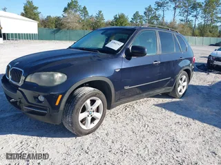 2007 BMW X5 3.0si with VIN 5UXFE43587L018974, listed as a IAAI auction lot 41842712 with 1 mi miles. Bid and sale history available at carsss.com. Image 2.