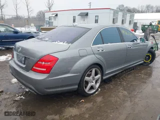2012 Mercedes-Benz S-Class S 550 with VIN WDDNG7DB8CA431860, listed as a IAAI auction lot 41567341 with 93,729 mi miles. Bid and sale history available at carsss.com. Image 4.
